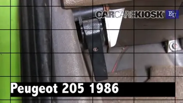 1986 Peugeot 205 GL 1.1L 4 Cyl. Review